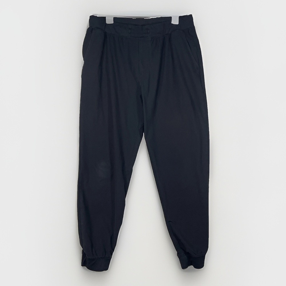 Rhoback Men's XL Delta Performance Jogger Pants Black Activewear Athleisure
